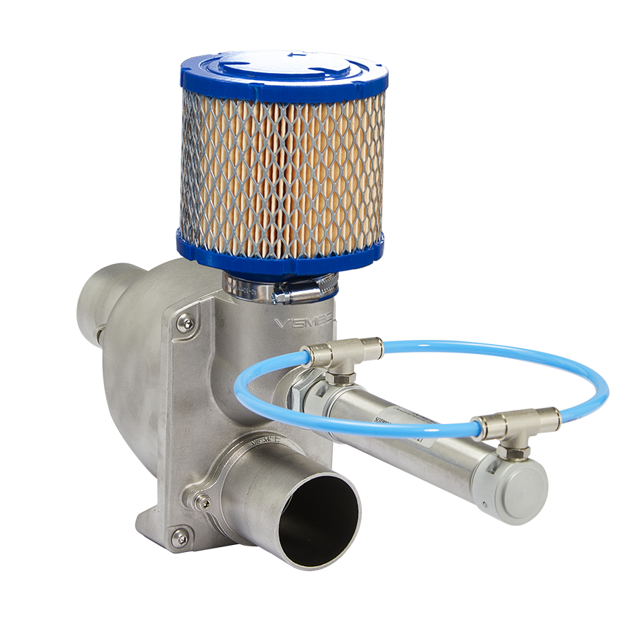 Line cleaning valve series Vismec