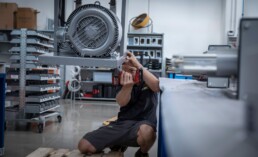 Il filtro a ciclone nel trasporto centralizzato dei granuli plastici