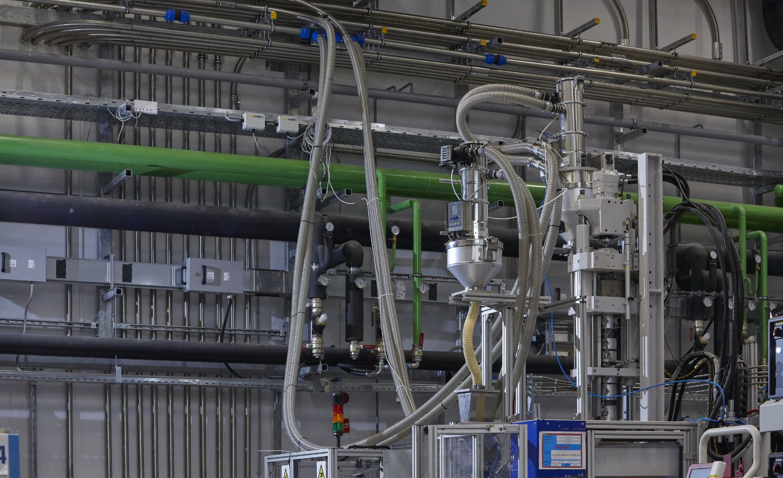 Sepolverizzatore industriale per granuli plastici Vismec
